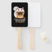 リス犬になる ハンドファン (正面&裏面)