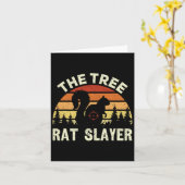 リス狩りツリーラットスレイヤーレトロリス カード (黄色い花)