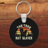 リス狩りツリーラットスレイヤーレトロリス キーホルダー (正面)