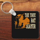 リス狩りツリーラットスレイヤーレトロリス キーホルダー (正面)
