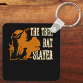 リス狩りツリーラットスレイヤーレトロリス キーホルダー (裏面)