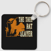 リス狩りツリーラットスレイヤーレトロリス キーホルダー (裏面)