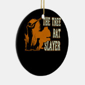 リス狩りツリーラットスレイヤーレトロリス セラミックオーナメント (右)