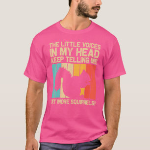 リス男性へル女性リスChipmunk 80s Tシャツ