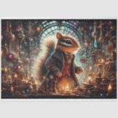 リス発明家の魔法の工房デコパージュ 薄葉紙 (正面)
