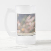 リス白熱［赤熱］光を放つと曇りマグカップ フロストグラスビールジョッキ (左)