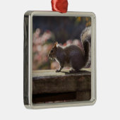 リス白熱［赤熱］光を放つル メタルオーナメント (右)