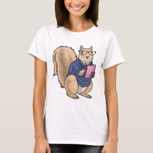 リス秘書の眼鏡 Tシャツ