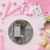 リス紙プレート ペーパープレート (パーティー)