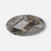 リス紙プレート ペーパープレート (アングル)