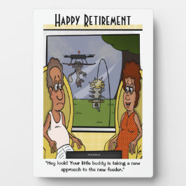 リス耐性退職記念碑 フォトプラーク