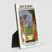 リス耐性退職記念碑 フォトプラーク (側面)