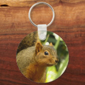 リス自然動物撮影ポートレート キーホルダー (裏面)