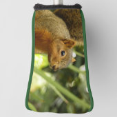 リス自然動物撮影ポートレート ゴルフヘッドカバー (回転90)