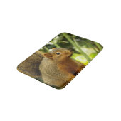 リス自然動物撮影ポートレート バスマット (アングル)