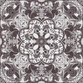 リス自然曼荼羅 デスクマット