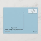 リス葉書 ポストカード (裏面)