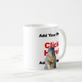 リス製のフォトボムカスタムを追加する写真を追加する コーヒーマグカップ (正面右)