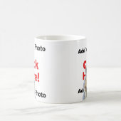 リス製のフォトボムカスタムを追加する写真を追加する コーヒーマグカップ (中央)