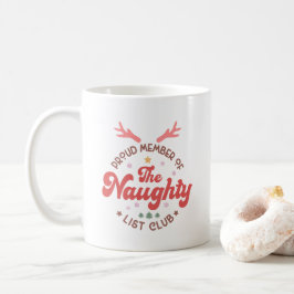 リス誇りを持ったト部のいけなクリスマス会員 コーヒーマグカップ