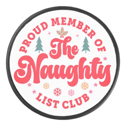 リス誇りを持ったト部のいけなクリスマス アイスホッケーパック (正面)