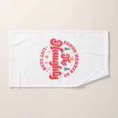 リス誇りを持ったト部のいけなクリスマス バスタオルセット (ハンドタオル)