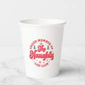 リス誇りを持ったト部のいけなクリスマス 紙コップ (正面)