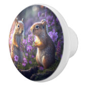 リス語 – 子供のファンタジー セラミックノブ (右)