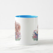 リス読ルの花壇の本 マグカップ (中央)