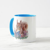 リス読ルの花壇の本 マグカップ (正面左)