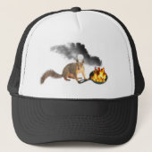 リス調理師帽子 キャップ (正面)