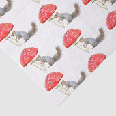 リス赤キノコティッシュペーパー 薄葉紙 (詳細)