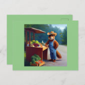 リス農家道端スタンド ポストカード (正面/裏面)