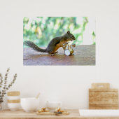 リス遊ドラム ポスター (キッチン)