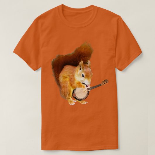 リス遊ル万丈 Tシャツ (デザイン正面)