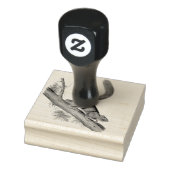 リス野生動物ヴィンテージイラストレーション ラバースタンプ (スタンプ)