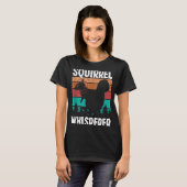 リス除去技術者ヴィンテージリスWhisp Tシャツ (正面フル)