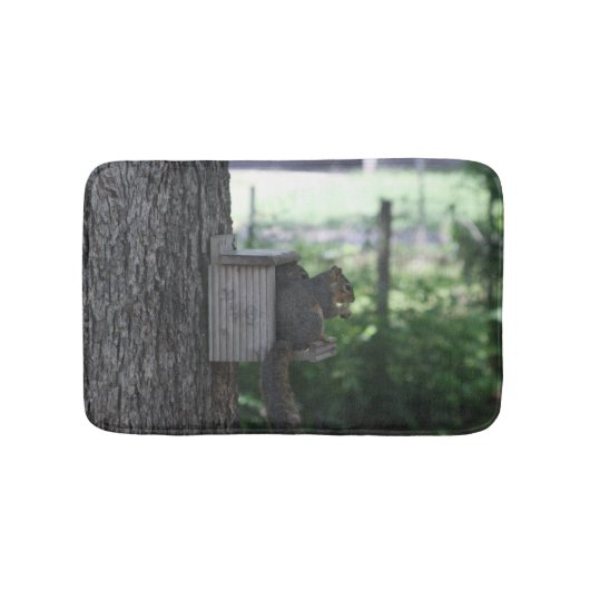 リス風呂マット バスマット (正面)
