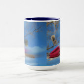 リス飛んでいるク マグカップ (中央)