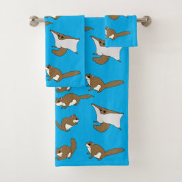 リス飛んでいるリス バスタオルセット