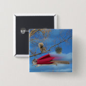 リス飛んでいるル 缶バッジ (正面&裏面)