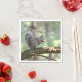 リス食べルのランチペーパーナプキン スタンダードカクテルナプキン (インサイチュ)