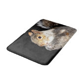 リス食べルの木の実 バスマット (アングル)