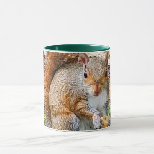 リス食べル食品 マグカップ (中央)