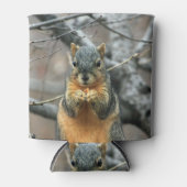 リス食べ物ルのナッツ 缶クーラー (正面)