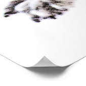 リス食べ物ルの木 ポスター (角)