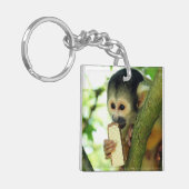 リス食べ物ル・モンキーのAウエハー・ビスケット キーホルダー (正面左)