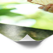 リス食べ物ル・モンキーのAウエハー・ビスケット フォトプリント            (角)