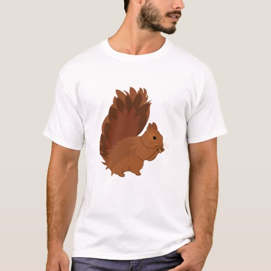 リス齧歯類 Tシャツ (正面)