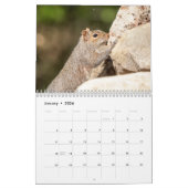 リス2026 カレンダー (1月 2026)